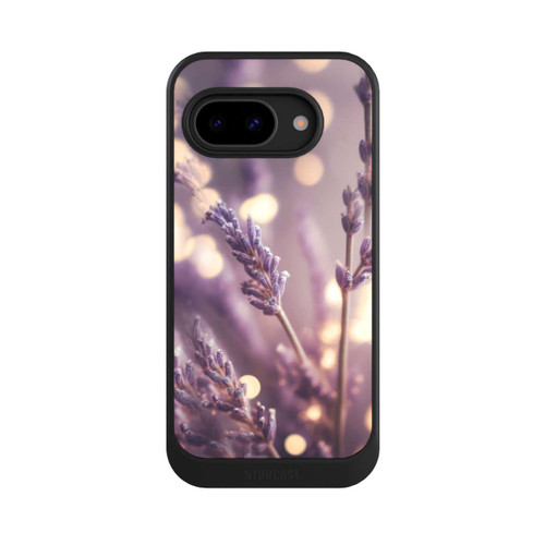Google Pixel 9a NIVOcore Lavender Close Up with AI