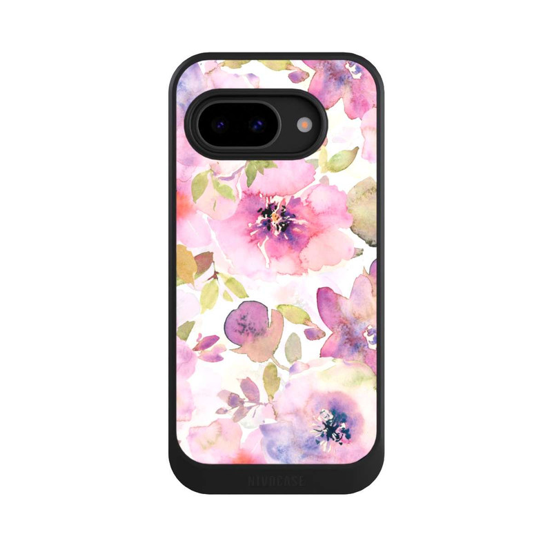 Pixel 9 a NIVOcore Tapete mit rosa Blumen