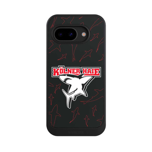 Google Pixel 9a NIVOcore Haie Muster Rot