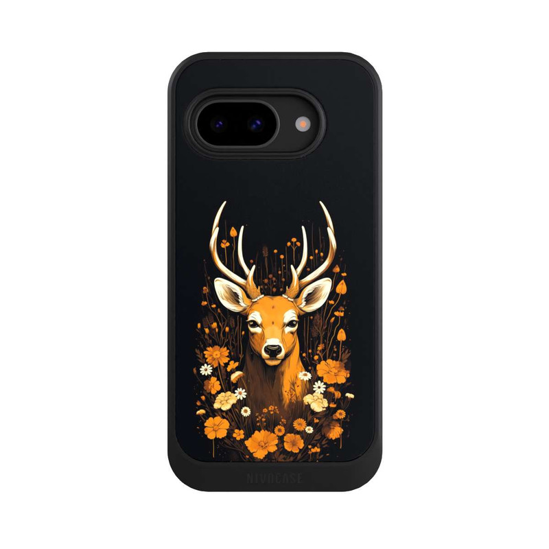 Pixel 9 a NIVOcore Deer Flowers Big