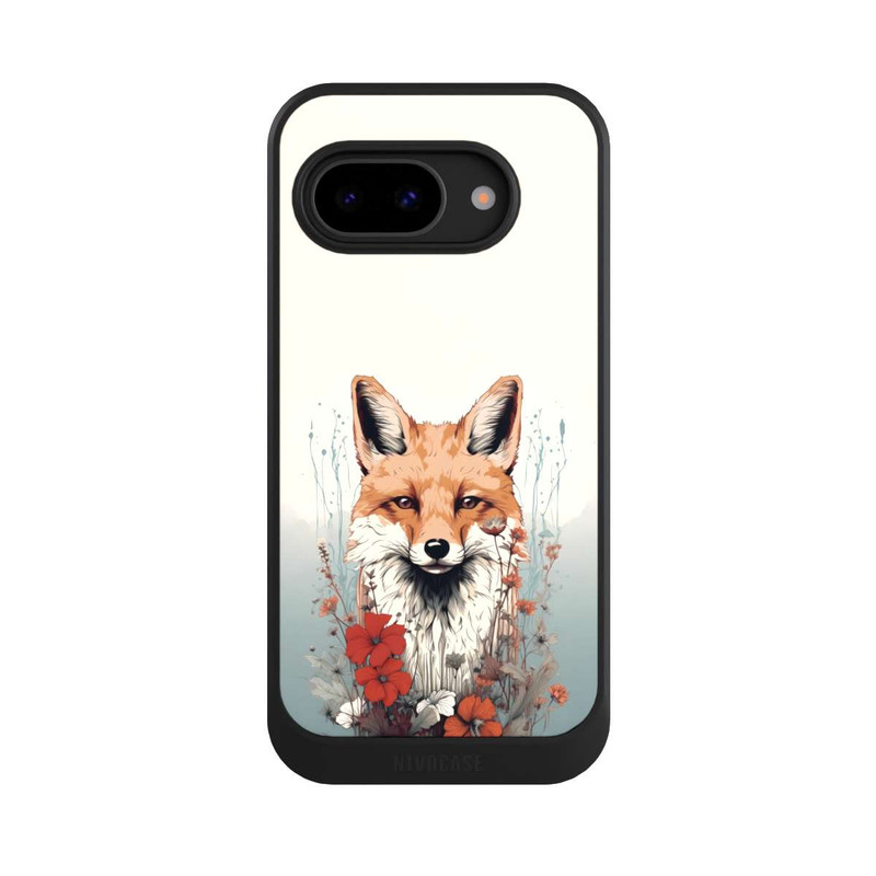 Pixel 9 a NIVOcore  Fox with Flowers