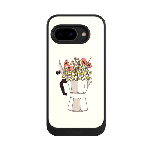 Google Pixel 9a NIVOcore Moka Blumen