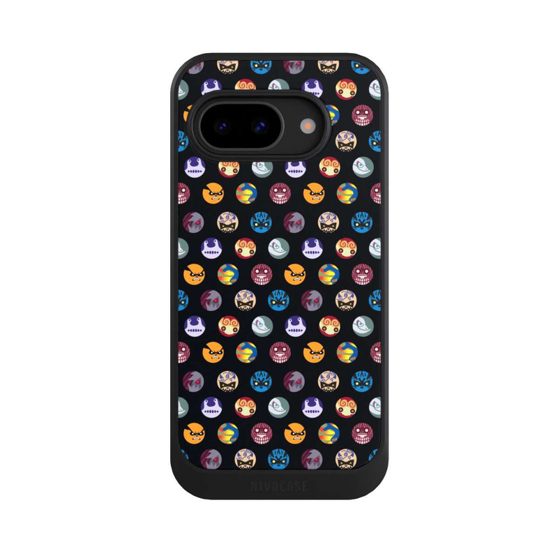 Pixel 9 a NIVOcore Bijuu Muster Schwarz