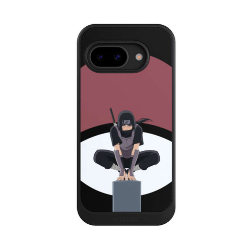 Google Pixel 9a NIVOcore Itachi Uchiha Symbol schwarz