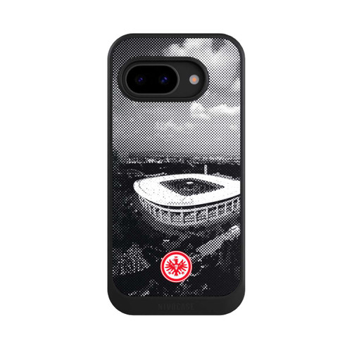 Google Pixel 9a NIVOcore SGE Stadion Schwarz Weiß