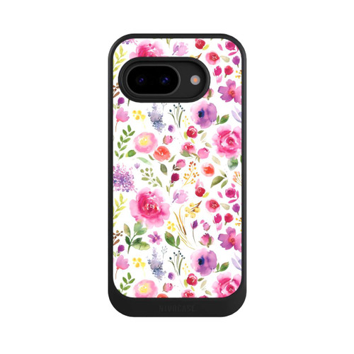 Google Pixel 9a NIVOcore Roses Flowers Purple