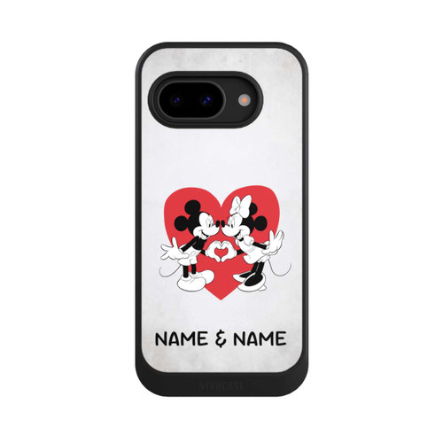 Google Pixel 9a NIVOcore Minnie und Micky Personalisierbar