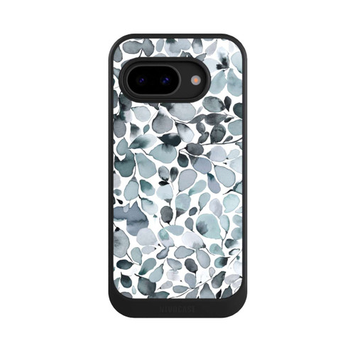 Google Pixel 9a NIVOcore Eucalyptus Watercolor Leaves Grey