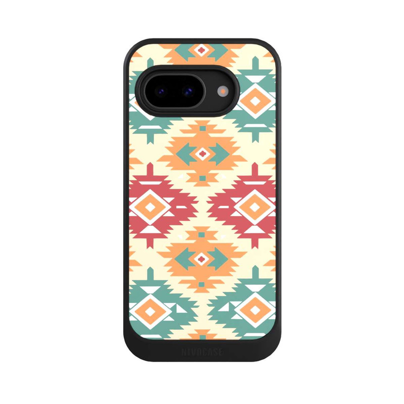 Pixel 9 a NIVOcore Modern Tribal Boho Aztec Geometric Design 1