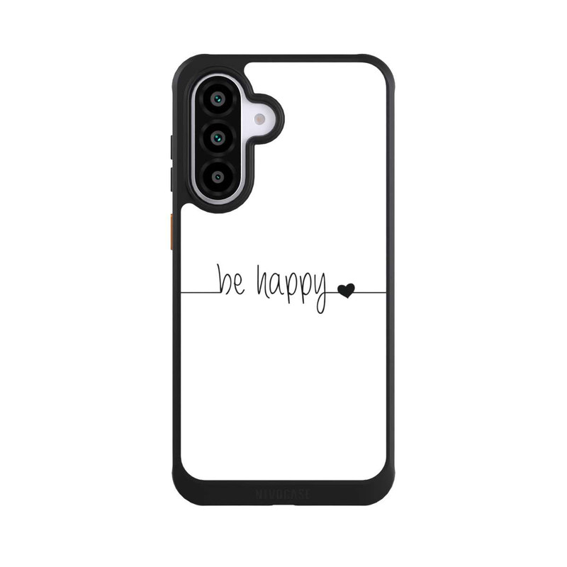 Galaxy A56 5G NIVOcore Be Happy Weisser Hintergrund