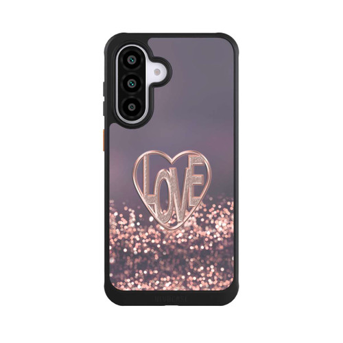 Samsung Galaxy A56 5G NIVOcore LOVE Glitzerrosa