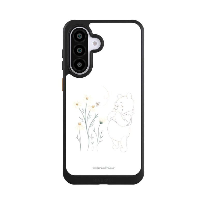 Galaxy A56 5G NIVOcore Winnie Puuh sieht sich Gänseblümchen an