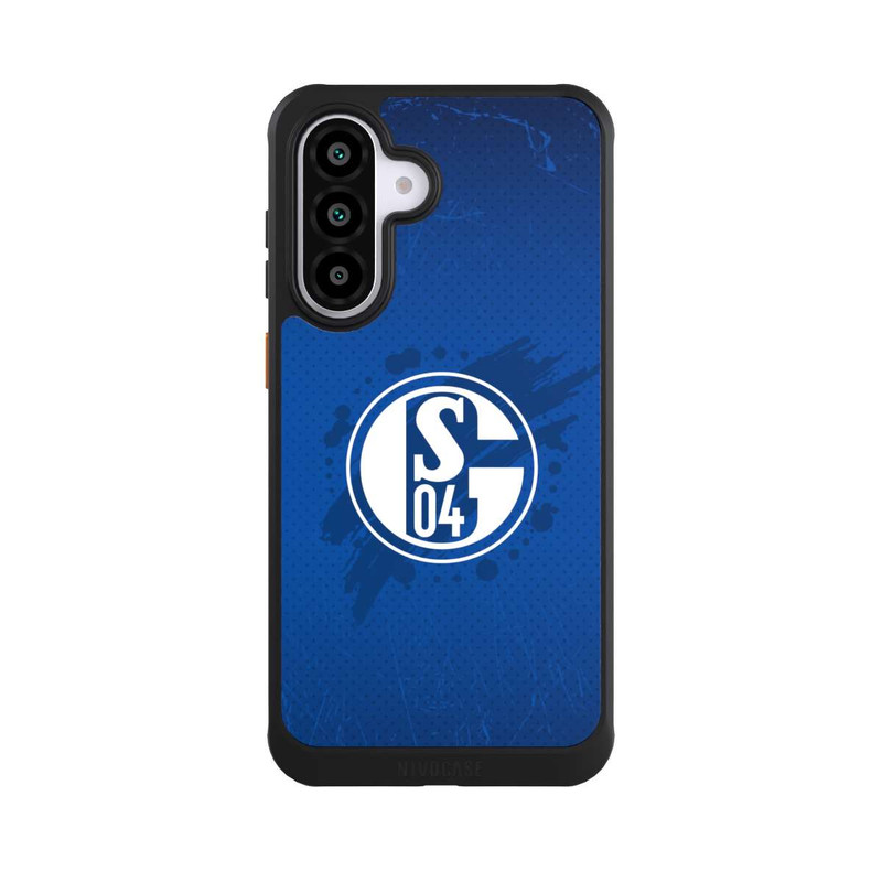 Galaxy A56 5G NIVOcore Schalke 04 Farbe Fleck Blau
