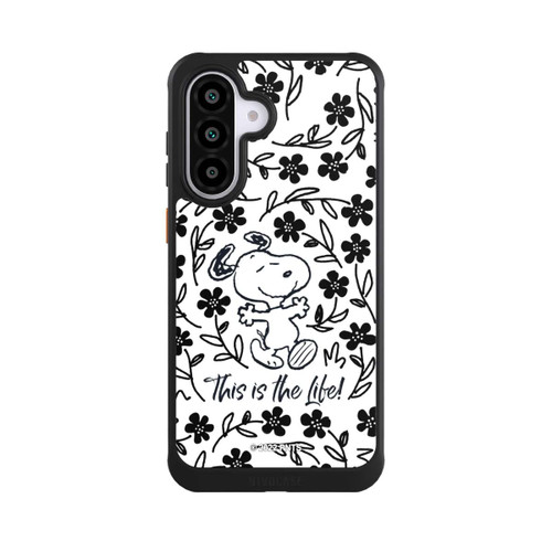 Samsung Galaxy A56 5G NIVOcore Snoopy schwarz und weiß This Is The Life
