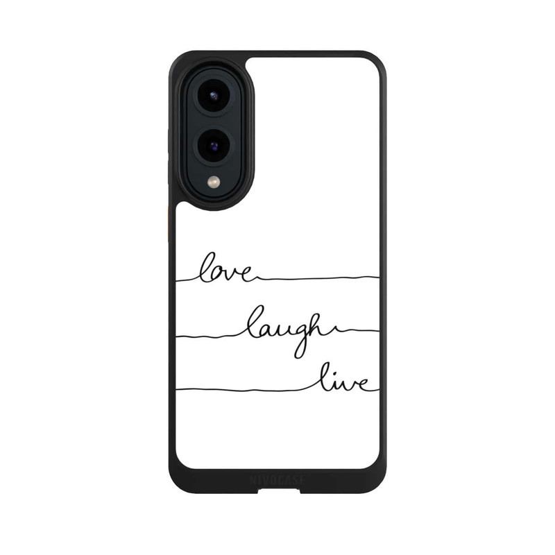 Galaxy S25 Edge NIVOcore Love Laugh Live