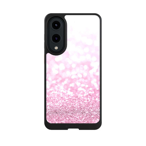 Samsung Galaxy S25 Edge NIVOcore Pluie de paillettes roses look