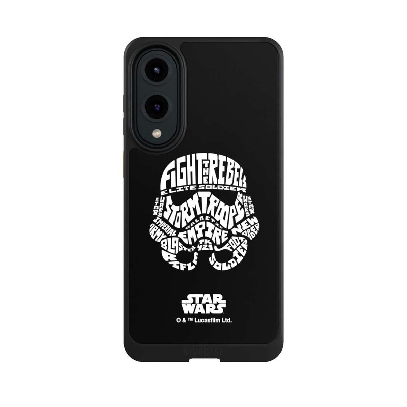 Galaxy S25 Edge NIVOcore Storm Trooper Typo Graphique