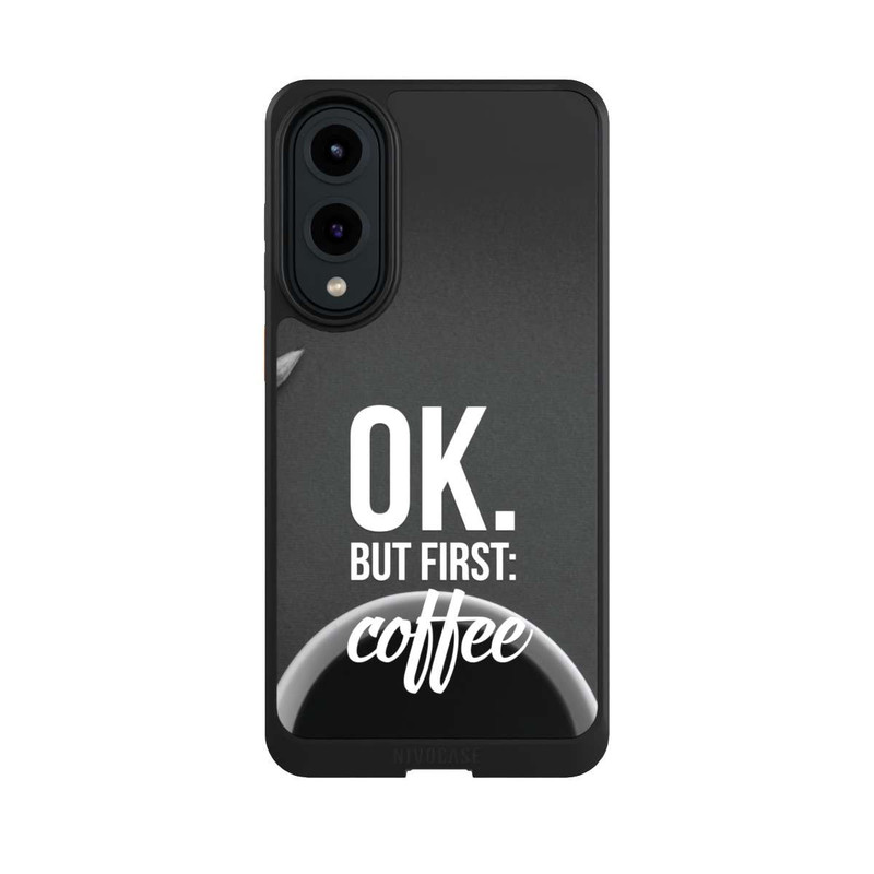 Galaxy S25 Edge NIVOcore OK.But first:Coffee