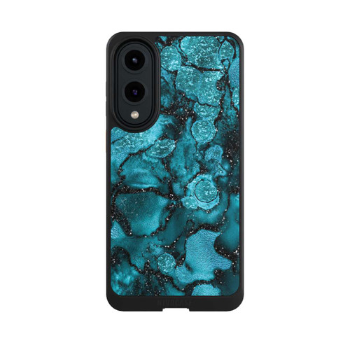 Samsung Galaxy S25 Edge NIVOcore  Blauer Glitzerlook