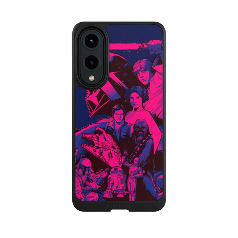 Galaxy S25 Edge NIVOcore Star Wars Characters - Ultraviolet