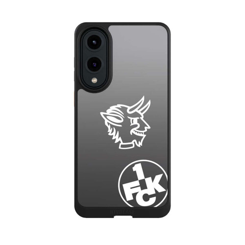 Samsung Galaxy S25 Edge NIVOcore Teufelskopf FCK auf Schwarz