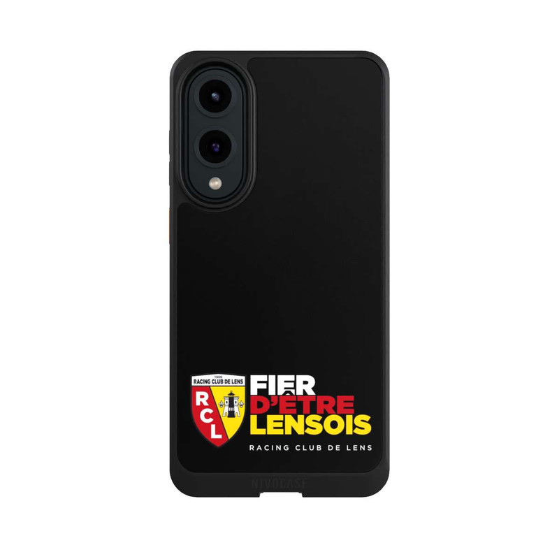 Galaxy S25 Edge NIVOcore RC Lens Logo Schwarz Unten