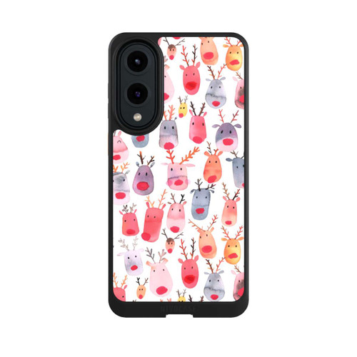 Samsung Galaxy S25 Edge NIVOcore  Niedliches Rentieraquarell