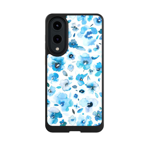 Samsung Galaxy S25 Edge NIVOcore Blue Tropical Flowers