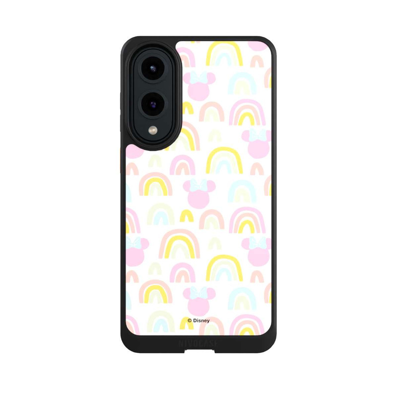 Galaxy S25 Edge NIVOcore Minnie Regenbogen Muster