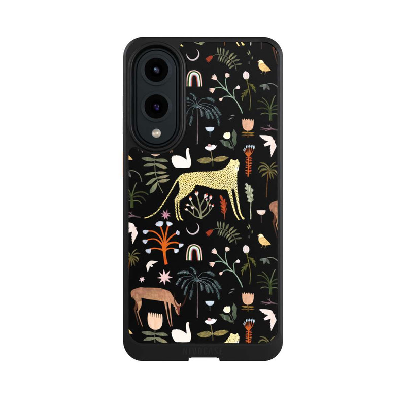 Galaxy S25 Edge NIVOcore Lettres du jardin sauvage par Léa Le Pivert