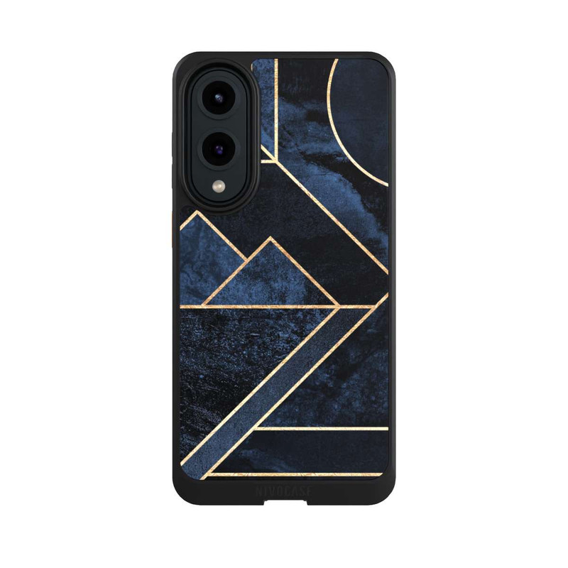 Galaxy S25 Edge NIVOcore Moderner Golddruck