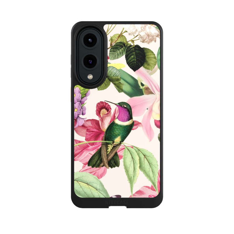 Galaxy S25 Edge NIVOcore Kolibris und Rosen