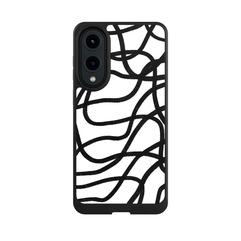 Galaxy S25 Edge NIVOcore Lignes noires