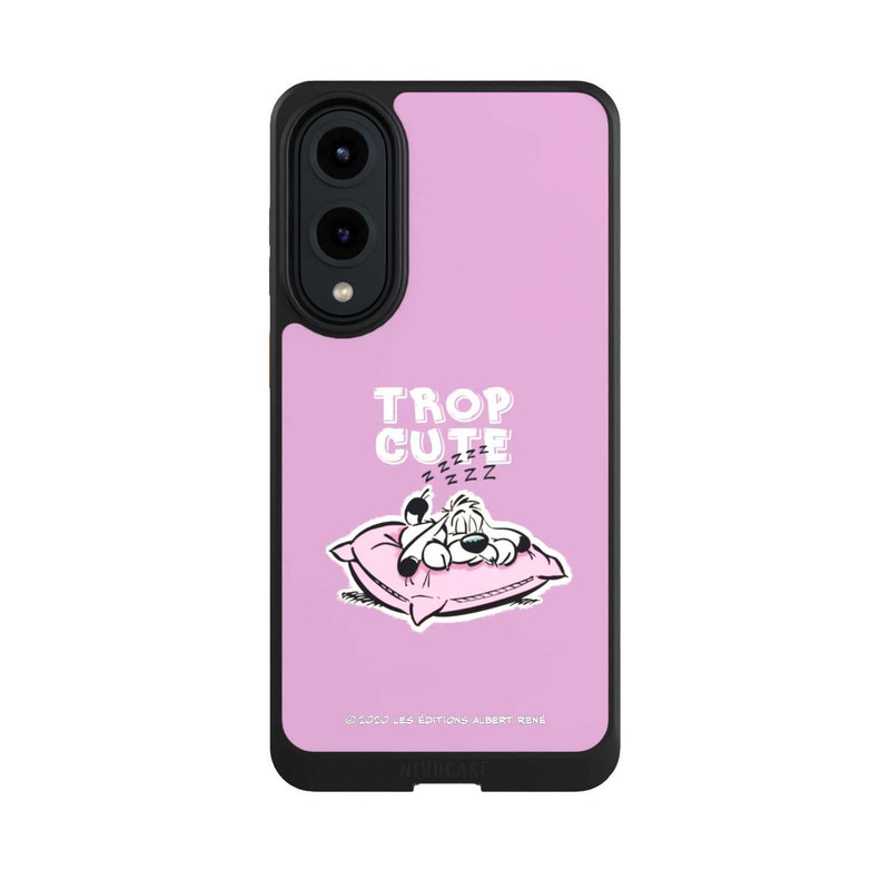 Galaxy S25 Edge NIVOcore Trop Cute Rose - Idéfix