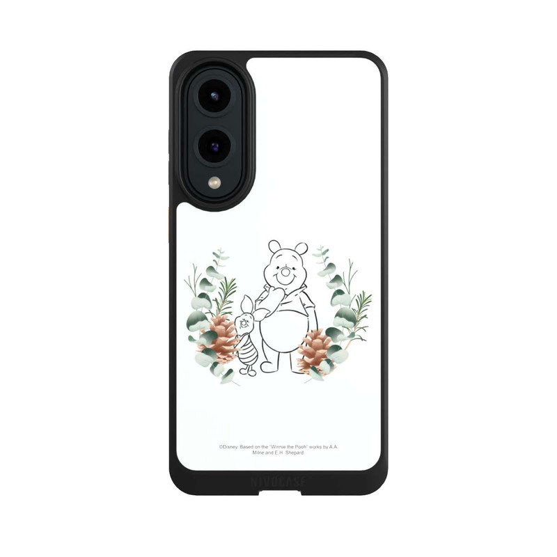 Galaxy S25 Edge NIVOcore Green Love Ourson et Porcinet