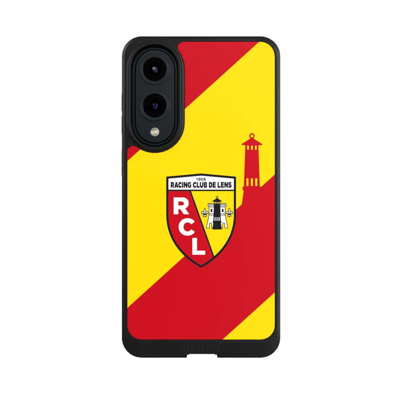 Galaxy S25 Edge NIVOcore RC Lens Rot Gelb
