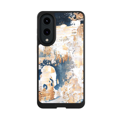 Samsung Galaxy S25 Edge NIVOcore Abstraktion Blau und Gold