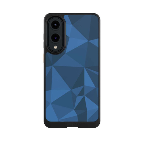 Samsung Galaxy S25 Edge NIVOcore Polygon Pattern Blue