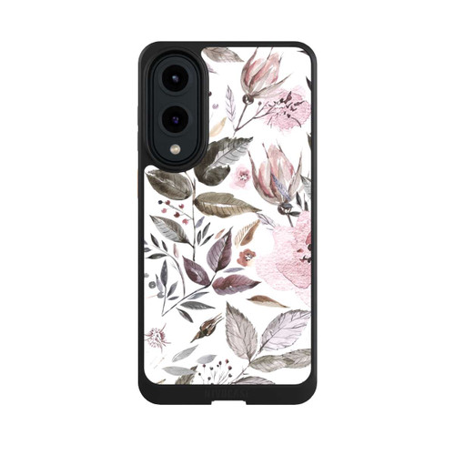Samsung Galaxy S25 Edge NIVOcore Aquarell braune Rosenblüten