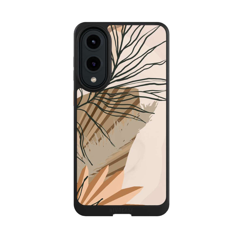 Galaxy S25 Edge NIVOcore Line Art Fougère d'été