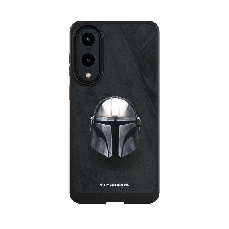 Galaxy S25 Edge NIVOcore Casque Mandalorien Noir