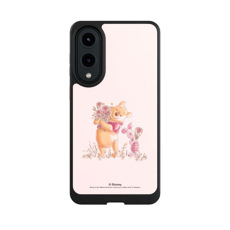 Galaxy S25 Edge NIVOcore Winnie the Pooh and Piglet Flowers