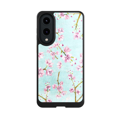 Samsung Galaxy S25 Edge NIVOcore Cherry Blossom Twigs Pattern Light Blue