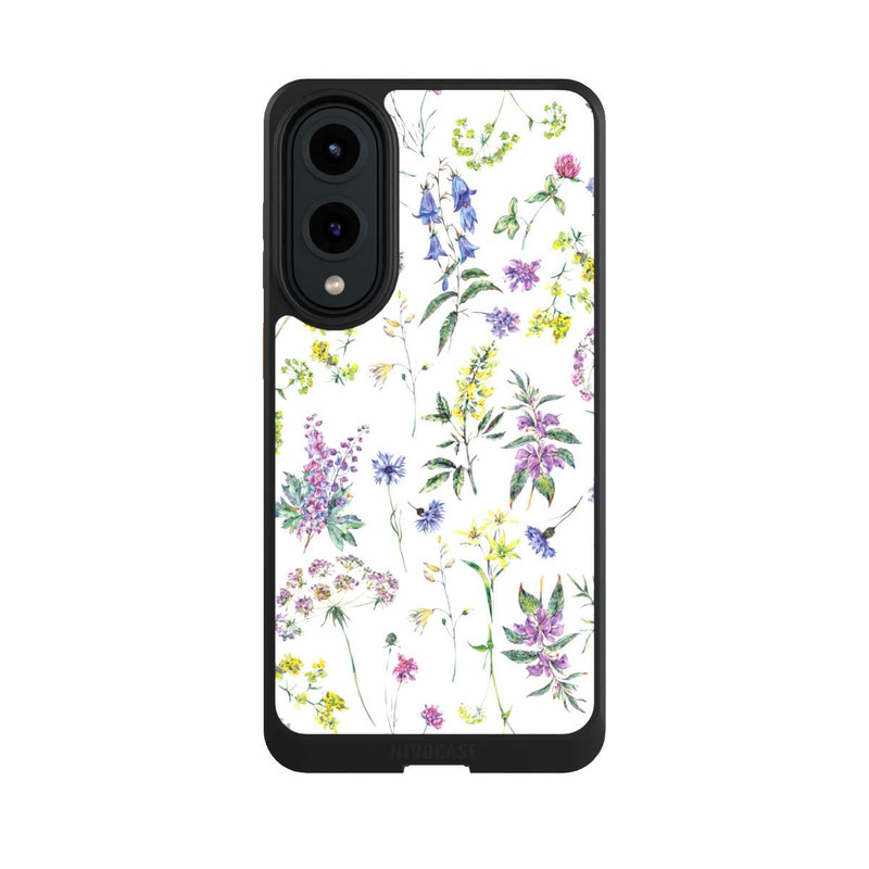 Galaxy S25 Edge NIVOcore Wald und Wiesenblumen