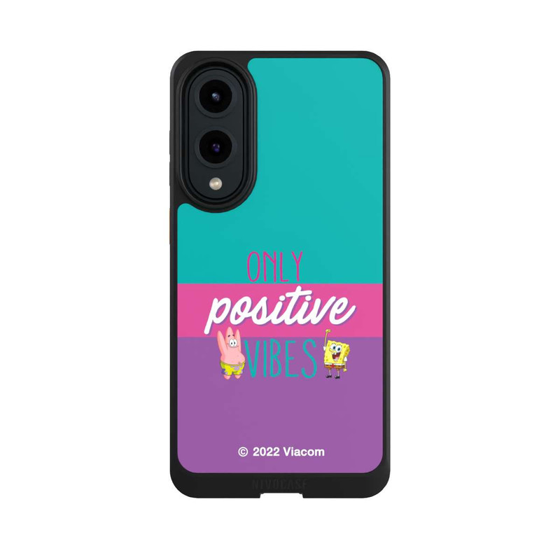 Galaxy S25 Edge NIVOcore  Spongebob - Only Positive Vibes