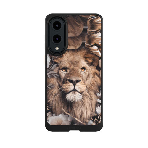 Samsung Galaxy S25 Edge NIVOcore Lion Flower Frame beige