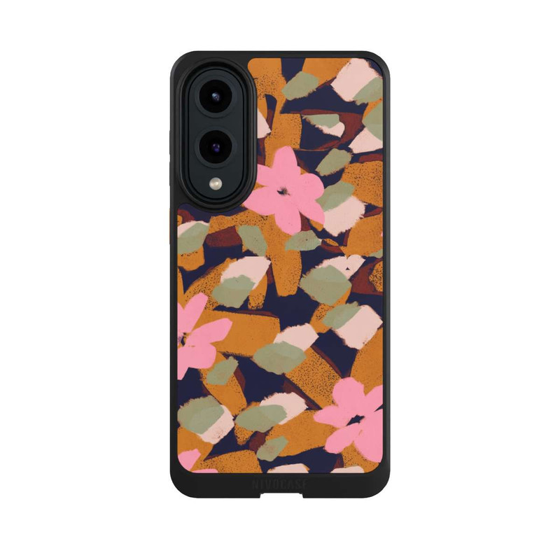 Galaxy S25 Edge NIVOcore Pattern Fleurs Roses