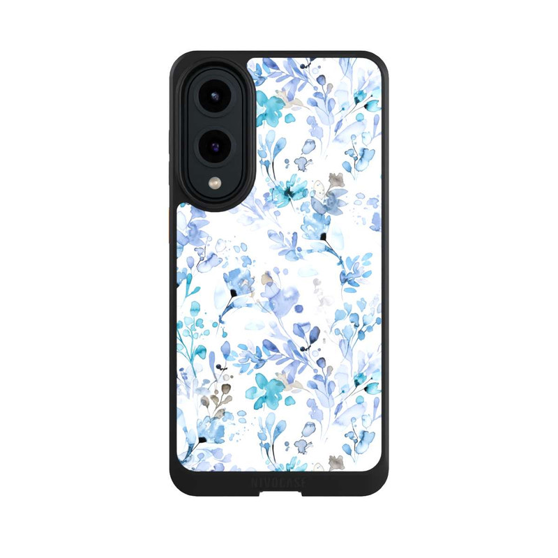 Galaxy S25 Edge NIVOcore Herbes de Printemps Bleues