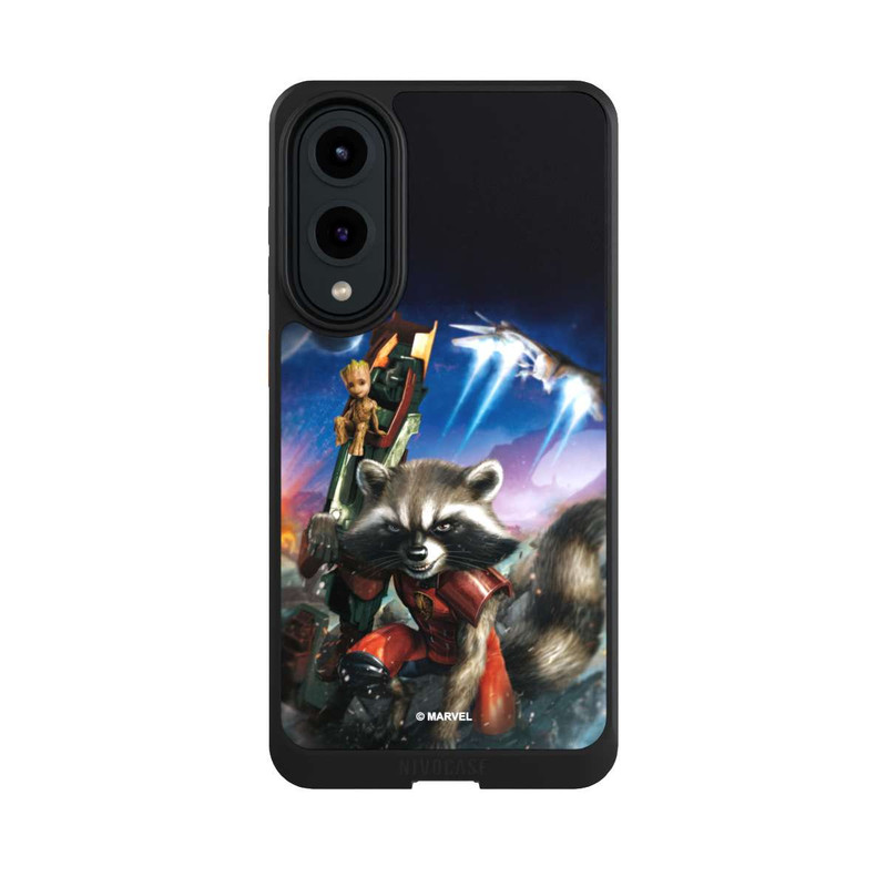 Galaxy S25 Edge NIVOcore Rocket & Baby Groot Guardians Of The Galaxy