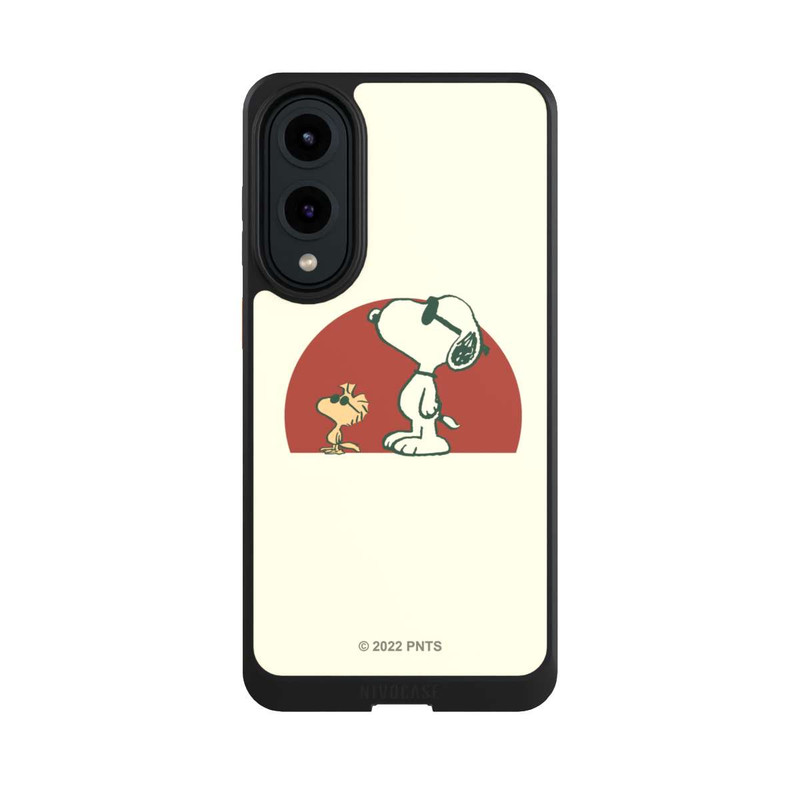 Galaxy S25 Edge NIVOcore Snoopy Woodstock weit draußen